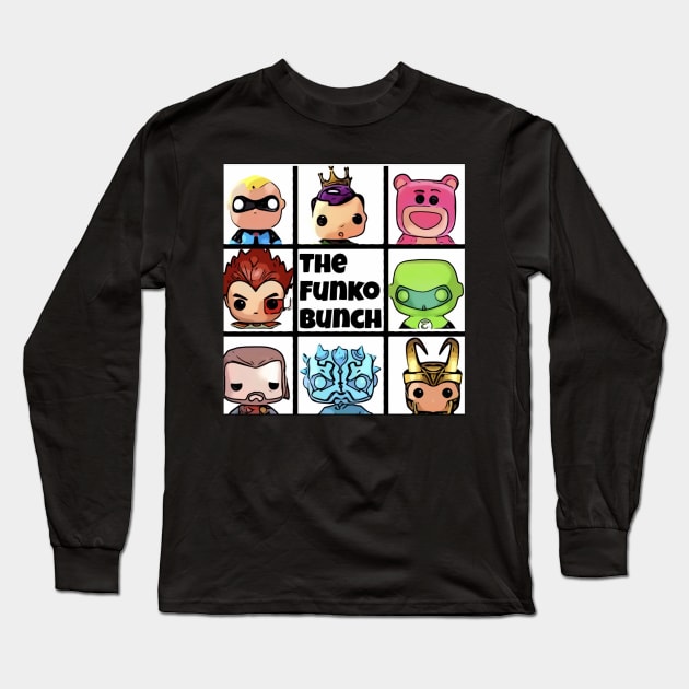 The Funko Bunch Long Sleeve T-Shirt by Kickinittt